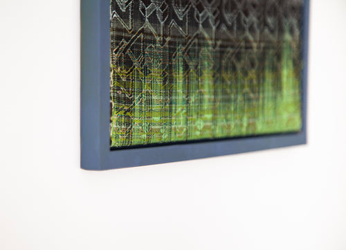 handwoven wall picture silk