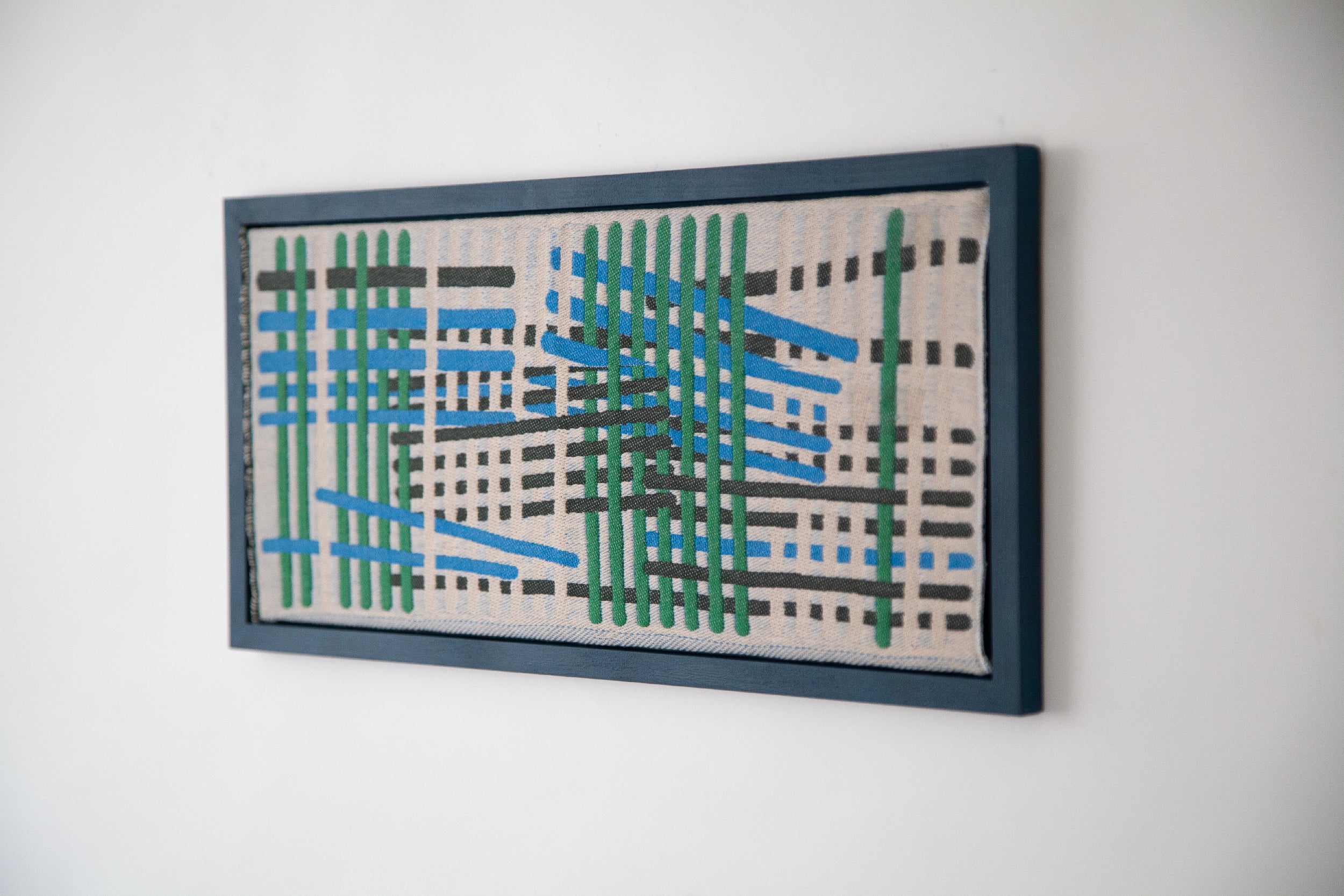 textile wall picture lines