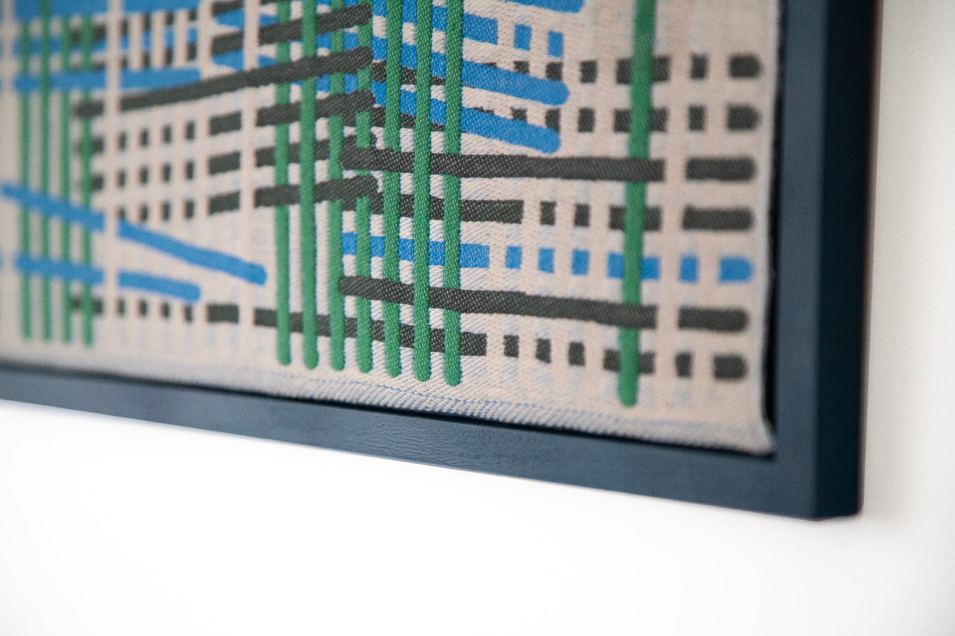 textile wall picture lines