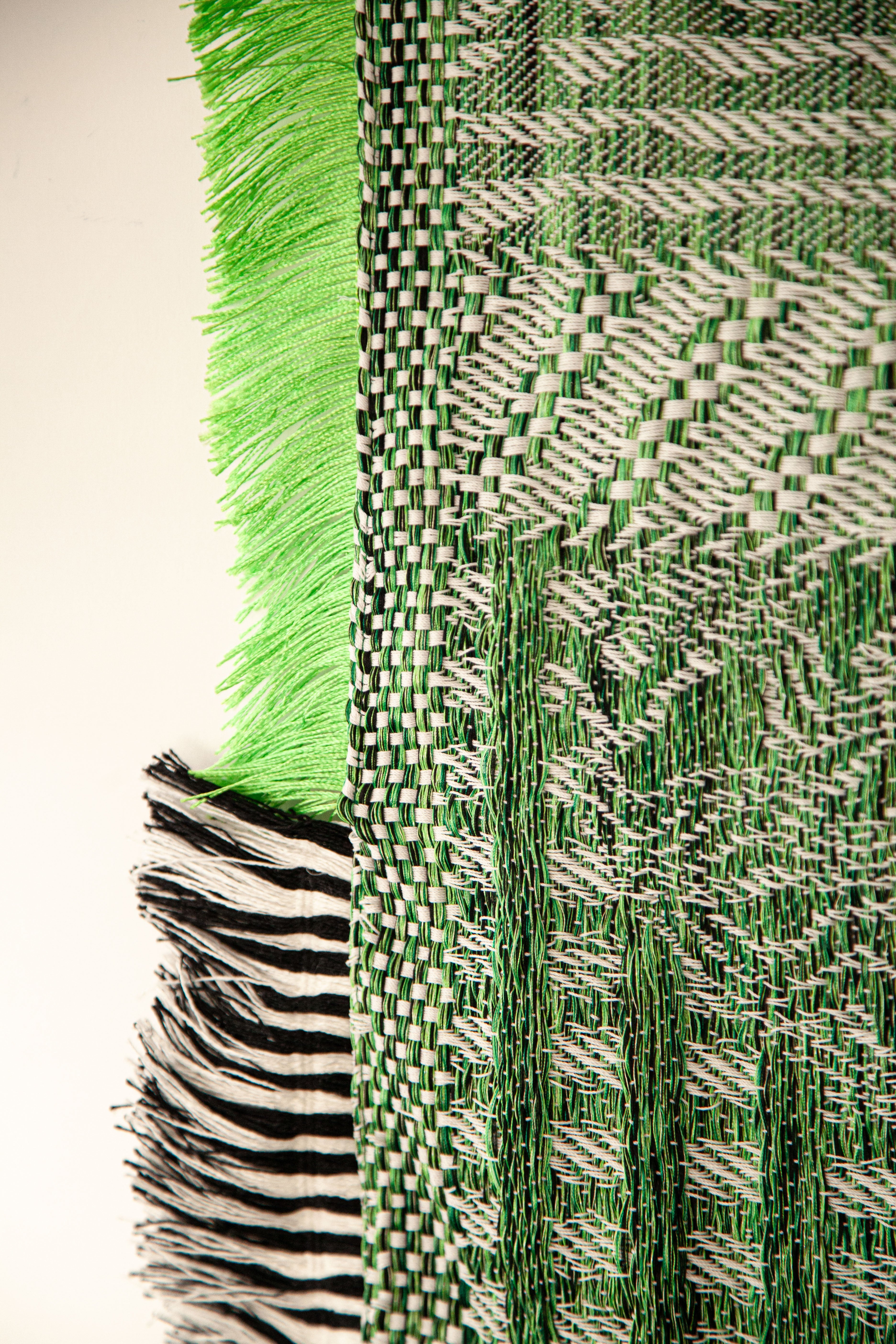 wall hanging bright green